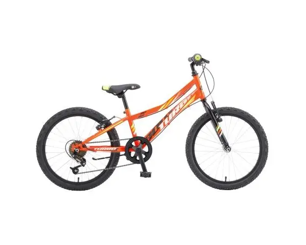 Bicicleta Copii Booster Turbo - 20 Inch, Portocaliu