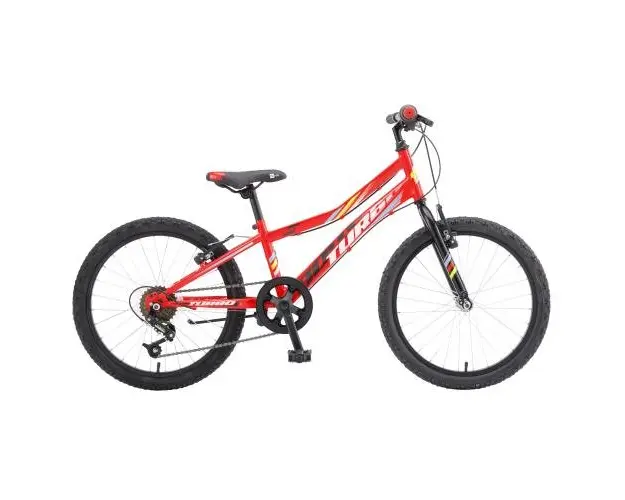 Bicicleta Copii Booster Turbo - 20 Inch, Rosu