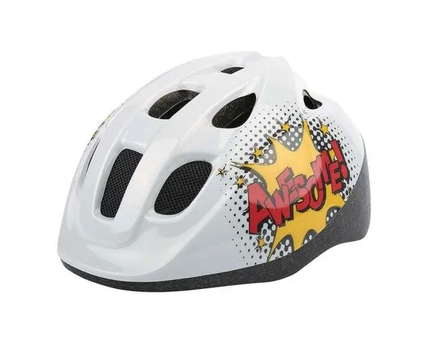 Casca copii Polisport Comics, mar.S (52-56), alba