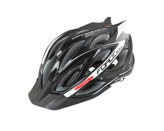 Casca Force Bull Negru/Alb S-M