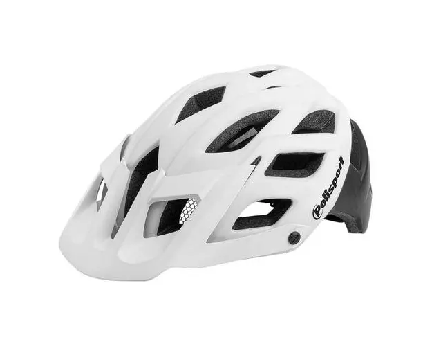 Casca Ciclism Polisport E3 Enduro - 58-61 cm, L, Alb
