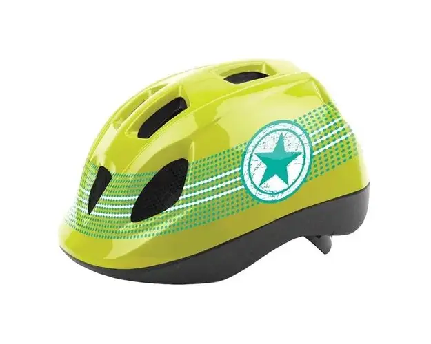 Casca Ciclism Copii Polisport Popstar - 46-53 cm, XS, Galben