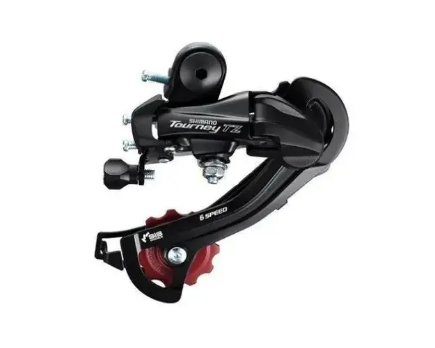 Schimbator Spate Shimano, RD-TZ500, TZ, GS - 6 Viteze, Negru