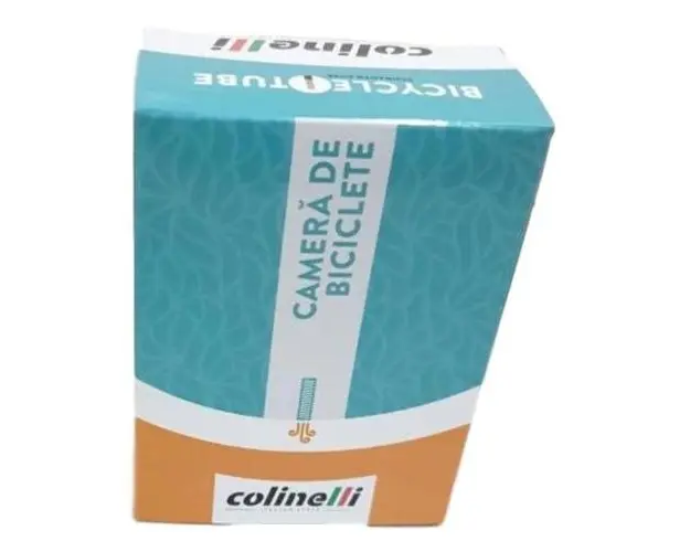 Camera Bicicleta Colinelli Av35 - 20 x 1.75-2.125 Inch, Negru