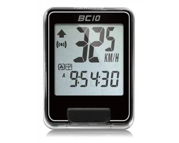 Vitezometru Echowell BC-10, 10 functii, Black