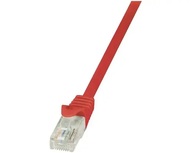 Cablu UTP LOGILINK Cat6, cupru-aluminiu, 1 m, rosu, AWG24, CP2034U