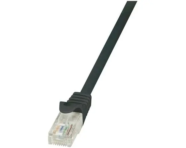 Cablu UTP LOGILINK Cat6, cupru-aluminiu, 10 m, negru, AWG24, CP2093U
