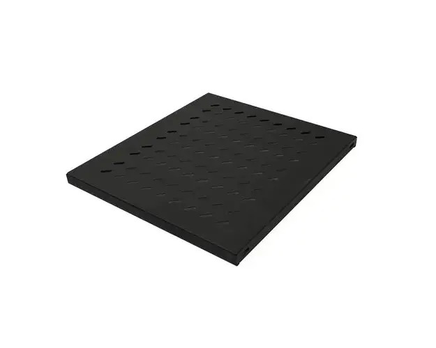 Raft fix Logilink 1U pentru rack 19″, adancime 345mm, sarcina maxima 50Kg, fixare 4 puncte, dedicat pentru cabinet cu adancime 600mm