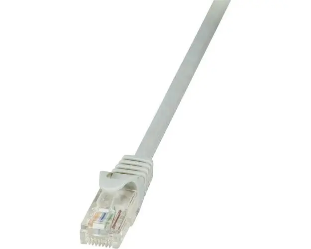 Cablu UTP LOGILINK Cat5e, cupru-aluminiu, 1.5 m, gri, AWG26, CP1042U