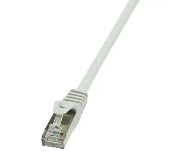 Cablu S/FTP LOGILINK Cat5e, cupru-aluminiu, 5 m, gri, AWG26, dublu ecranat CP1072D