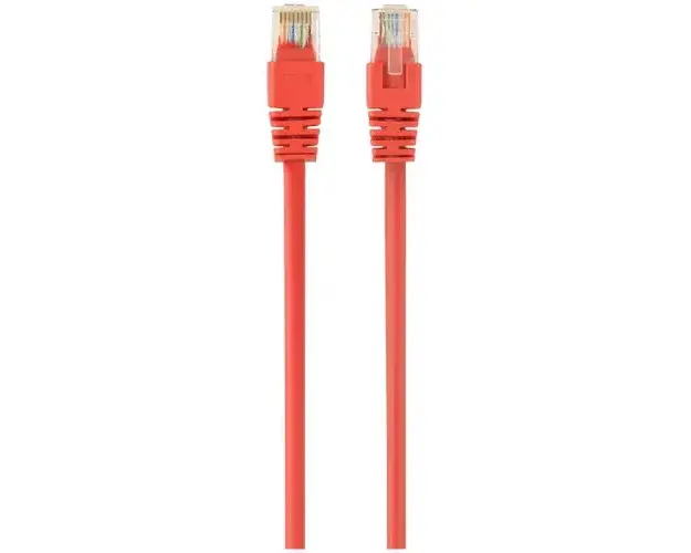 Cablu UTP GEMBIRD Cat6, cupru-aluminiu, 0.25 m, rosu, AWG26, PP6U-0.25M/R