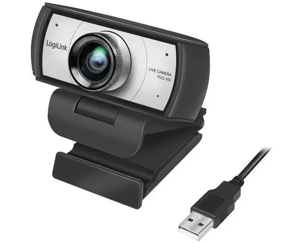 Camera Web Logilink UA0377, Full-HD, USB, unghi vizualizare 120 grade