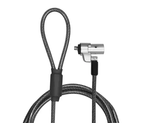 Cablu securitate Logilink NBS012, slot Wedge, conectare directa, 2m, cablu otel carbon