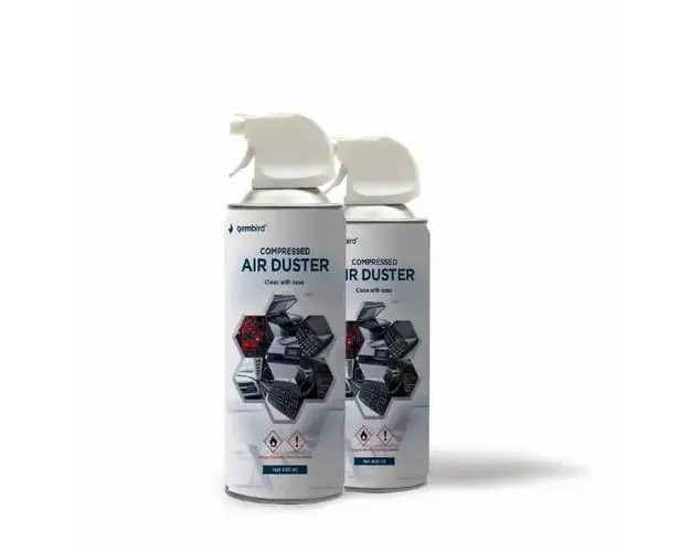 Spray curatare cu aer comprimat Gembird CK-CAD-FL400-01, 400 ml