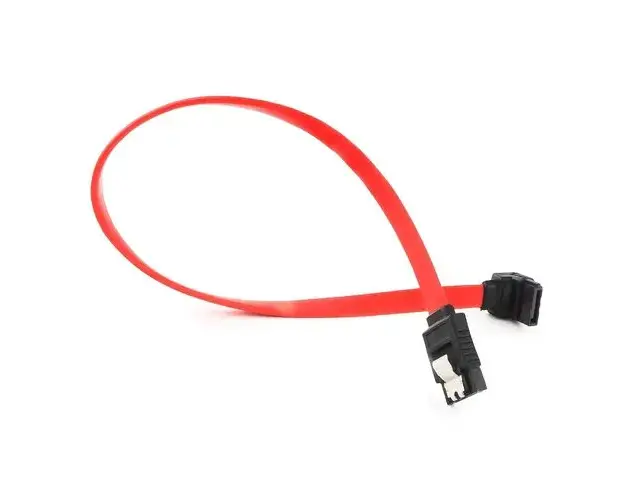Cablu de date Gembird CC-SATAM-DATA90-0.3M, SATA III - S-ATA III, Metal clips, 30cm