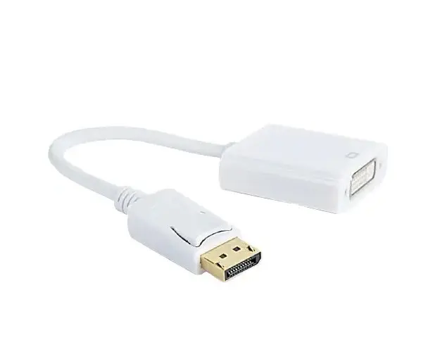 Cablu adaptor GEMBIRD A-DPM-DVIF-002-W, DisplayPort - DVI, 10cm, rezolutie maxima 1920 x 1200/60 Hz