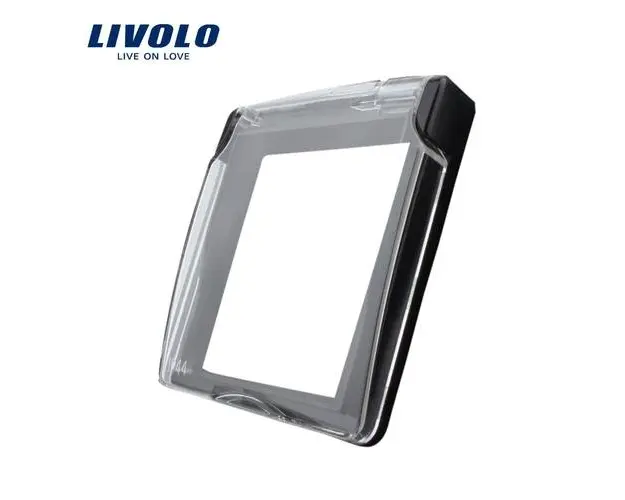 Capac de protectie rezistent la apa pentru prizele din sticla Livolo