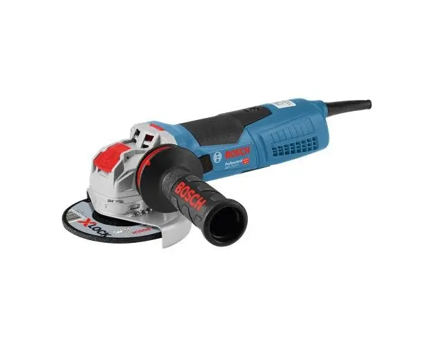 Polizor unghiular Bosch Professional X-Lock GWX 17-125 S, 1700 W, 11.500 RPM, 125 mm diametru disc + cutie + maner suplimentar + aparatoare de protectie