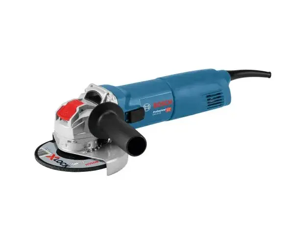 Polizor unghiular Bosch Professional X-Lock GWX 10-125, 1000 W, 11.000 RPM, 125 mm diametru disc + cutie + maner auxiliar + aparatoare de protectie
