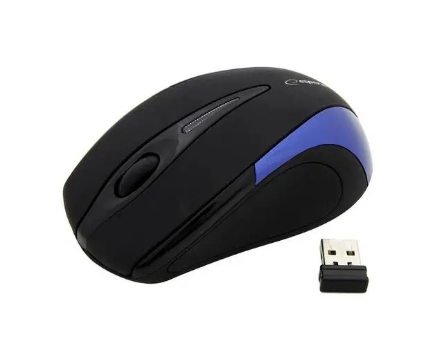 Mouse Wireless Esperanza EM 101B, USB, 2.4 Ghz, Negru