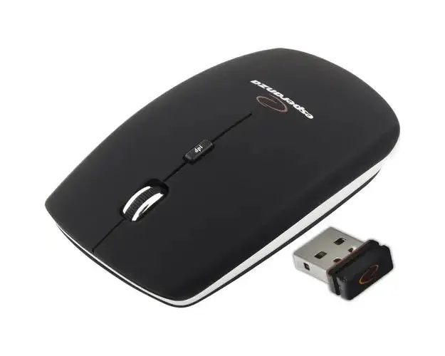 Esperanza Mouse Optic Wirelless 4D 2.4GHz Saturn (Negru)