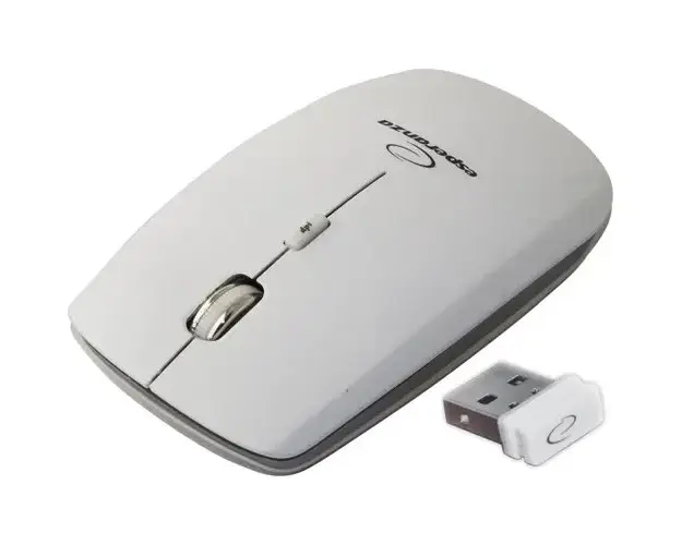 Esperanza Mouse Optic Wirelless 4D 2.4GHz Saturn (alb)