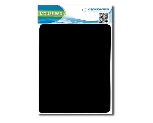 Mousepad Esperanza textil negru