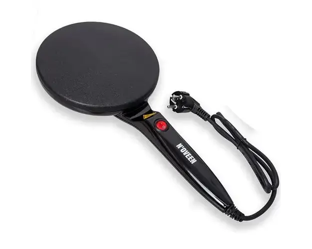 Tigaie electrica pentru clatite, 700 W, ECM490 (Negru)
