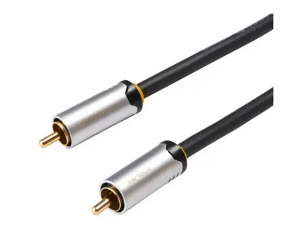 Cablu audio-video Serioux Premium, RCA - RCA, 3m