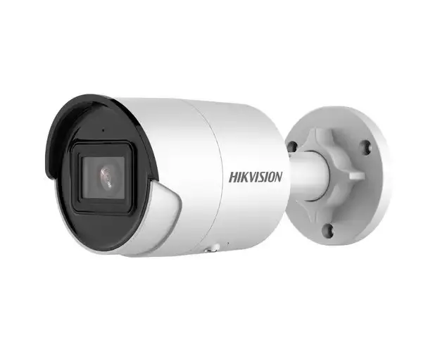 Camera de supraveghere Hikvision DS-2CD2046G2-IU2C, 4MP AcuSense Fixed Bullet Network Camera