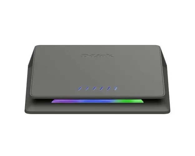 Switch D-Link DMS-106XT, 1 port 100/1000/10000 si 5 porturi Gigabit 2500 Mbps, carcasa metalica