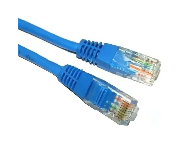 Cablu UTP SPACER SP-PT-CAT5-1M-BL, Cat5e, cupru-aluminiu, 1 m, albastru, AWG26