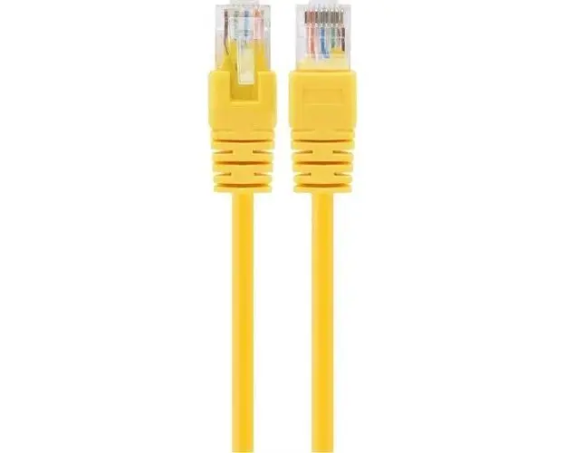 Cablu UTP SPACER SP-PT-CAT5-7.5M-Y Cat5e, cupru-aluminiu, 7.5 m, galben, AWG26