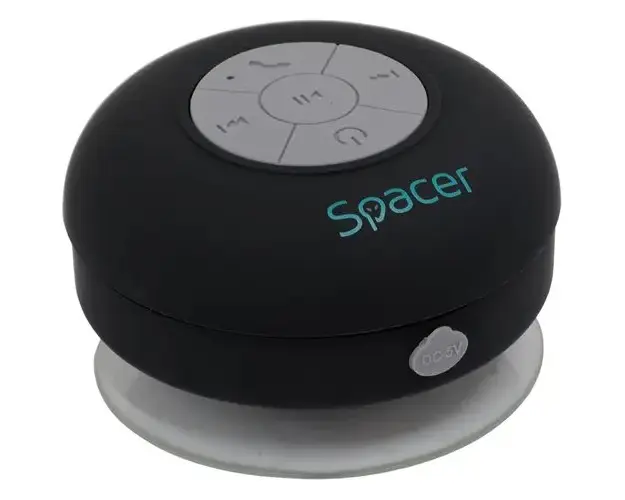 Boxa Portabila Spacer Ducky, 3W, Bluetooth, Microfon, Negru
