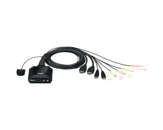 Switch ATEN KVM CS22H, 2-Port USB, HDMI