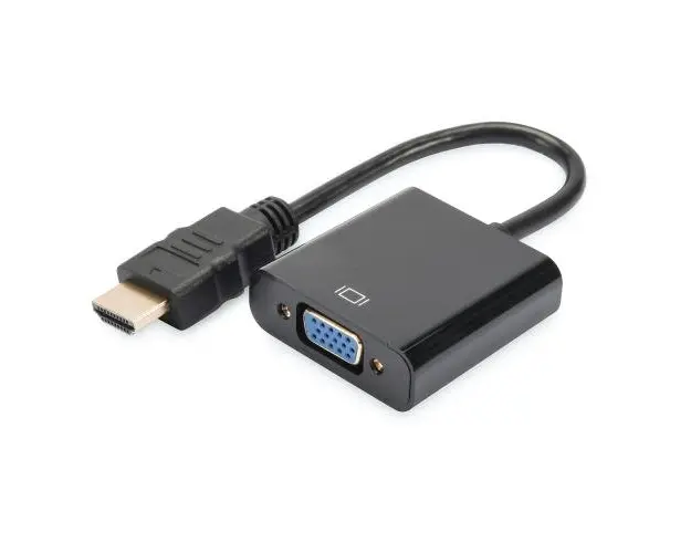 Adaptor Digitus DA-70461, HDMI - VGA/Jack 3.5mm