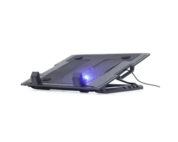 Cooler laptop Gembird NBS-1F17T-01, 17inch, 150mm, Negru