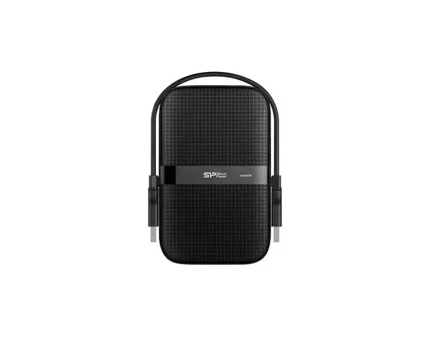 Hard disk extern Silicon Power Armor A60 IPX4 1TB 2.5 inch USB 3.0 Black