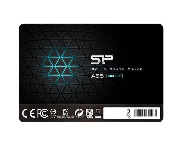 SSD Silicon Power Ace A55, 2TB, 2.5inch, SATA III 600 (Negru)