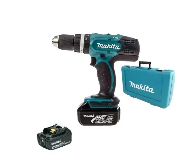Masina de gaurit cu percutie Makita DHP453RFE 2 acum 3.0Ah, 18 V, 1300 rpm