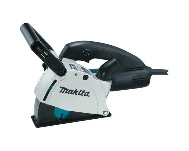 Masina de frezat caneluri Makita, disc diamantat 125 mm, 1400W