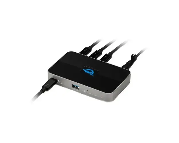 Hub OWC Thunderbolt 5 porturi, USB-C, USB 3.2, Black/Silver