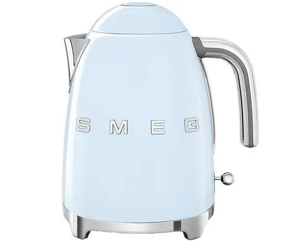 Fierbator Smeg KLF03PBEU, 2400W, 1,7 L, Bleu