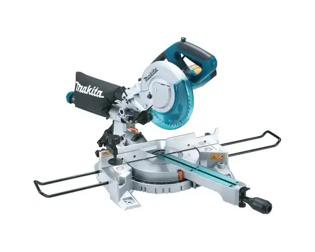 Fierastrau circular stationar Makita LS0815FLN, 1400 W, 5000 RPM, 216 mm diametru disc, 2.5 m/s2 vibratii emise