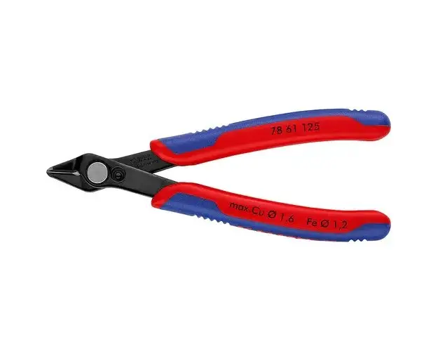 Cleste sfic electronica pentru fibra optica, KNIPEX Super Knips, 125 mm