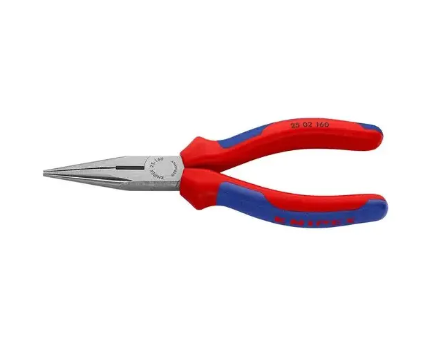 Cleste cu cioc semirotund, KNIPEX, 160 mm
