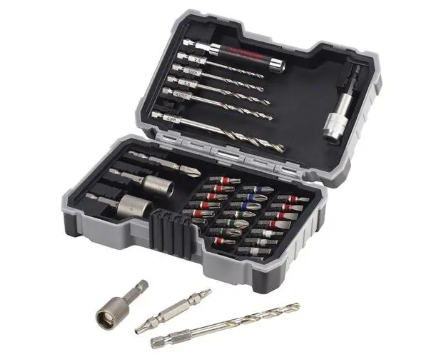 Set 35 burghie/capete de surubelnita Bosch Professional pentru metal