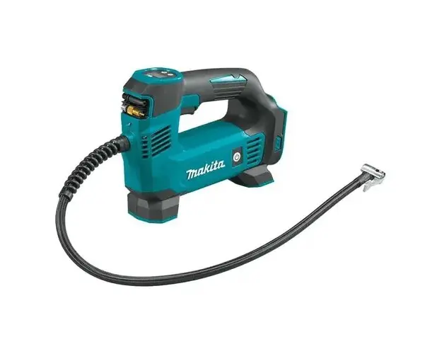 Pompa de umflat roti Makita DMP180Z compatibila cu acumulatori Li-Ion 18V (livrata fara acumulatori si incarcator)