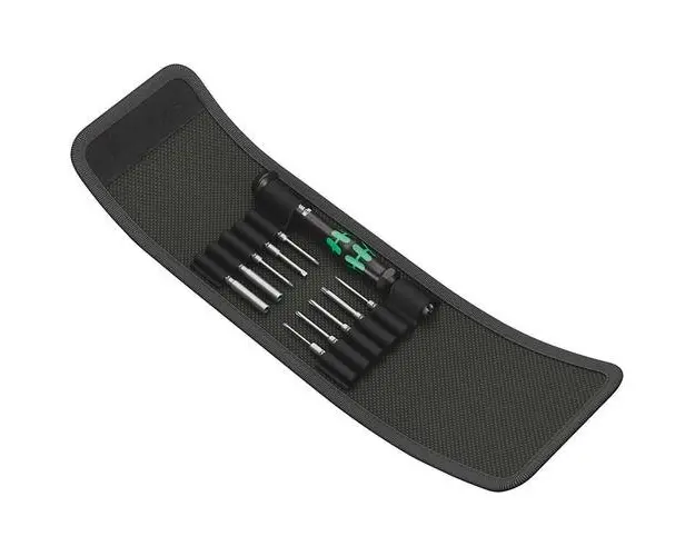 Set maner surubelnita cu biti lungi, 11 bucati, Wera Kraftform Kompakt Micro 11 Electronics 1