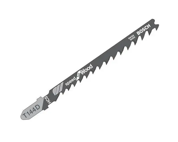 Panza pentru fierastrau vertical Bosch Professional Speed T 144 D pentru lemn, 100 mm, 5 buc